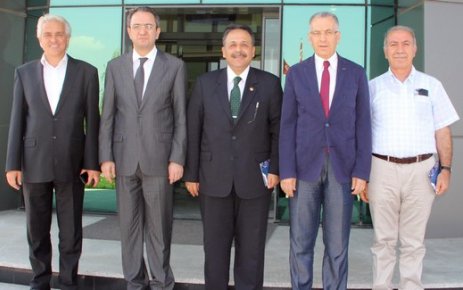  TBMM Sanayi Komisyonu Başkanı Mazıcıoğlu’na ÇOSB tanıtıldı