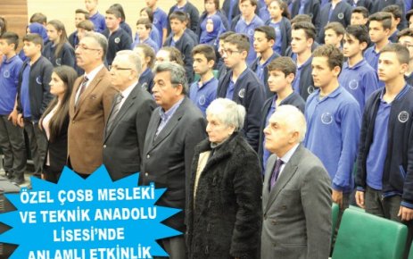 ‘12 Mart İstiklal Marşı’nın kabulü ve Mehmet Akif Ersoy’u anma programı düzenlendi