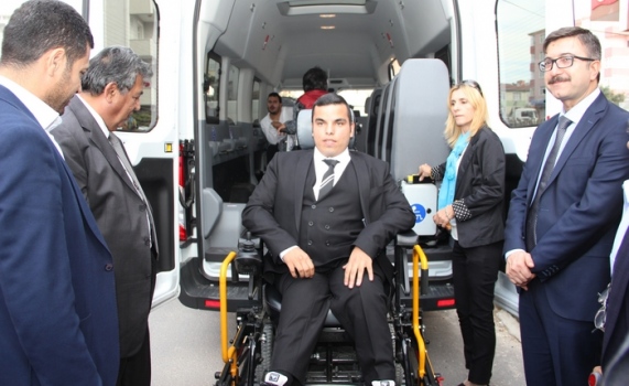ÇOSB’den bir Engelli Aracı bağışı daha…