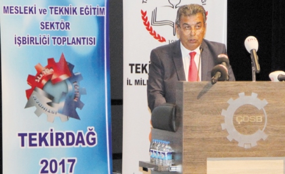 Eğitim ve sektör temsilcileri ÇOSB’de mesleki ve teknik eğitimi ele aldı