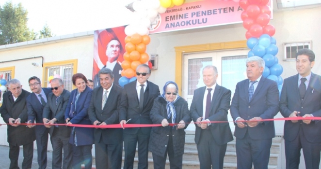 Emine Penbeten Adal Anaokulu törenle açıldı