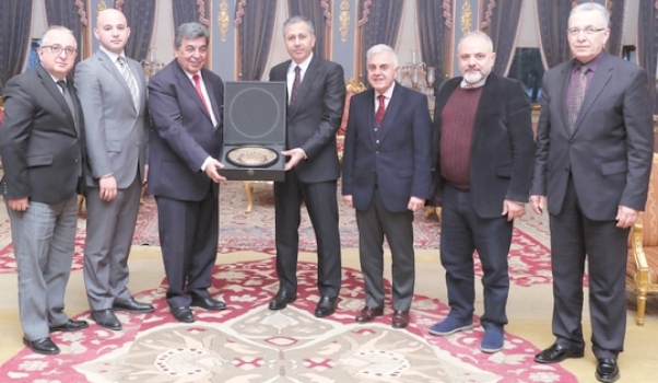 İstanbul Valisi Ali Yerlikaya’ya hayırlı olsun ziyareti…