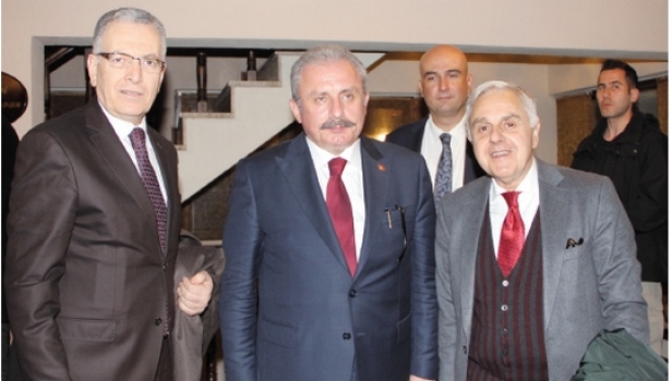 ÇOSB yönetimi TBMM Başkanı Mustafa Şentop ile bölge sanayisini konuştu