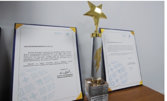 Aks Elektromekanik’e ‘İhracat Onur Ödülü’ verildi…