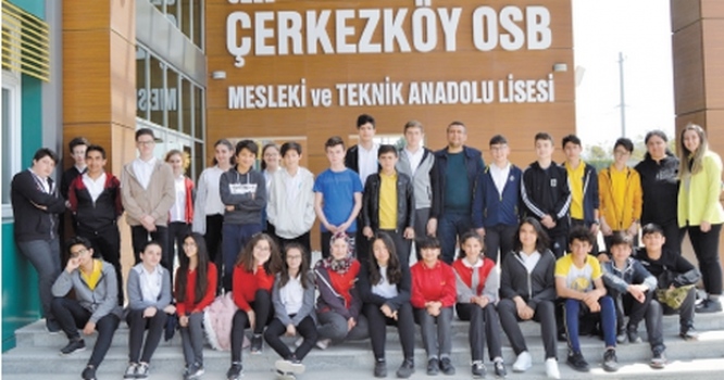 Kapaklı’daki ortaokul öğrencilerine Mesleki ve Teknik Anadolu Lisesi tanıtıldı