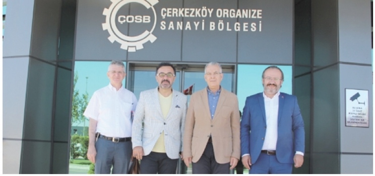 Yalova İMES OSB’den ÇOSB’ye teknik gezi