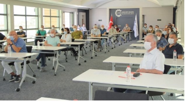 İşyeri hekimleri bilgilendirme toplantısı ÇOSB'de yapıldı