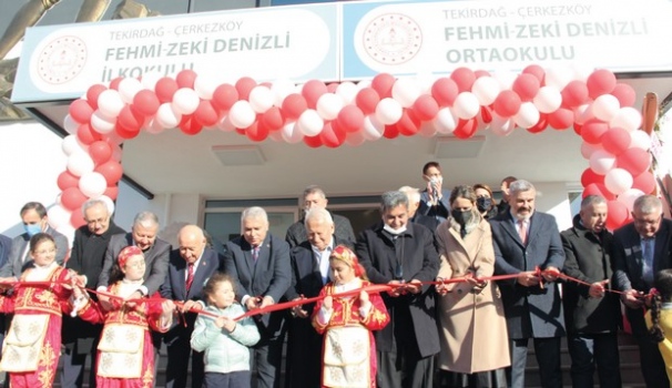 Fehmi-Zeki Denizli İlkokulu-Ortaokuluna görkemli açılış