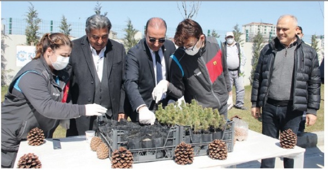 ÇOSB ZEKA’da ‘Tohumu Toprakla Buluşturma’ etkinliği