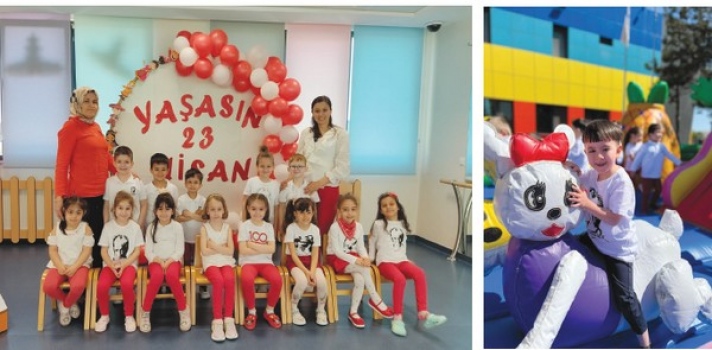 Özel ÇOSB Kreş ve Gündüz Bakımevi’nde 23 Nisan coşkusu