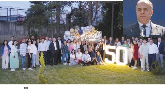 YÜNSA 50. yaşını coşkuyla kutladı
