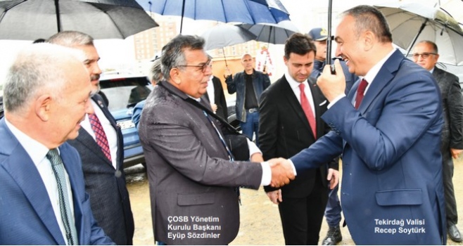 Buyruk Tekstil’in iki büyük hizmet  tesisinin temel atma töreni gerçekleşti