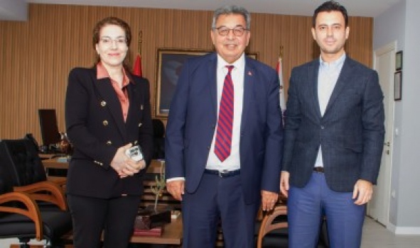 Çerkezköy Emniyet Müdürü Cengiz Vatanel’e hayırlı olsun ziyareti…