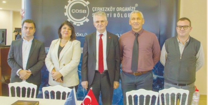 Trakya Kariyer Fuarında ÇOSB de stant açtı