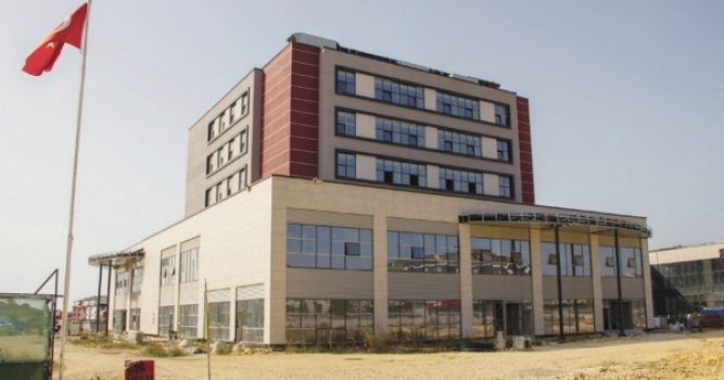 ÇOSB Kapaklı Devlet Hastanesi inşaatında sona gelindi