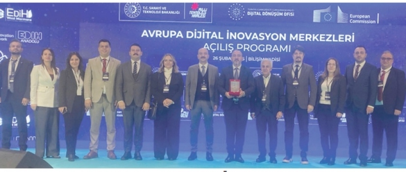 ÇOSB, Avrupa Dijital İnovasyon Merkezi (ADİM) Açılış Törenine Katıldı
