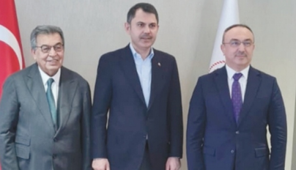 Sözdinler’den Çevre, Şehircilik ve İklim Değişikliği Bakanı Kurum’a ziyaret