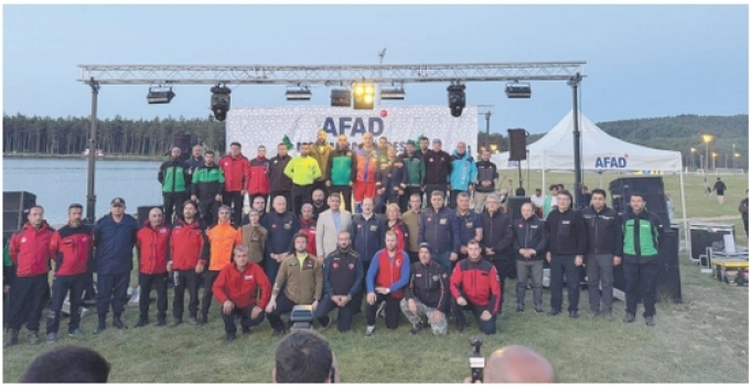 ÇOSB Arama Kurtarma Ekibi, AFAD Akreditasyon Kampına katıldı