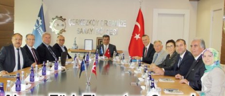 Alman Türk Ticaret ve Sanayi Odası’ndan ÇOSB’ye ziyaret 