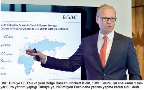 BSH Türkiye, 87 ülkenin bölgesel merkezi oldu