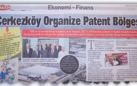 Çerkezköy Organize Patent Bölgesi