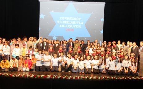  Çerkezköy’ün yıldızlarına ÇOSB’de ödül dağıtıldı