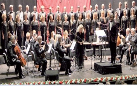 Cumhurbaşkanlığı Klasik Türk Müziği Korosu ÇOSB’de sahne aldı