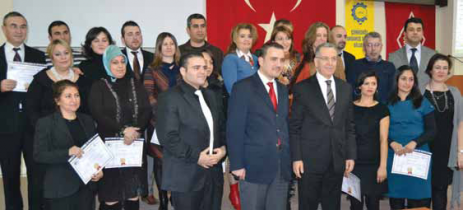 Girişimciler sertifika aldı