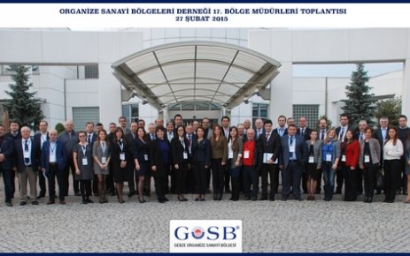 OSBDER Bölge Müdürleri GOSB’ta toplandı