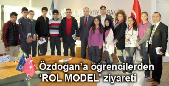 Özdoğan’a ‘Rol Model’ ziyareti