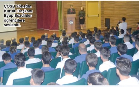  Özel ÇOSB Mesleki ve Teknik Anadolu Lisesi’nde diploma heyecanı