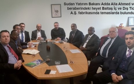 Sudanlı bakan Tekirdağlı sanayicileri yatırıma davet etti