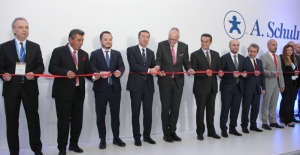A. Schulman Plastik’in ÇOSB fabrikası törenle açıldı