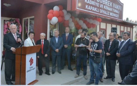Türk Böbrek Vakfı Kapaklı Diyaliz Merkezi ek hizmet binası açıldı